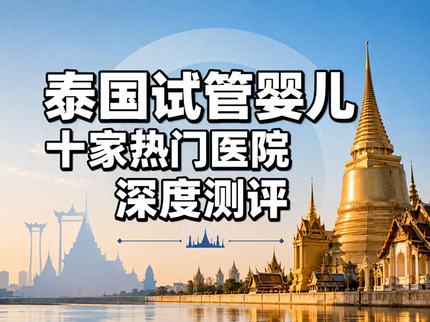 2026泰国试管婴儿十家热门医院深度测评：技术实力与真实花费摸底